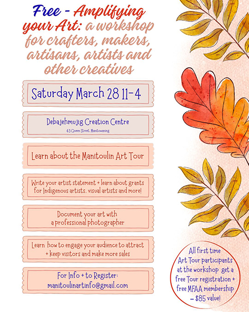 Free Workshop For Artists