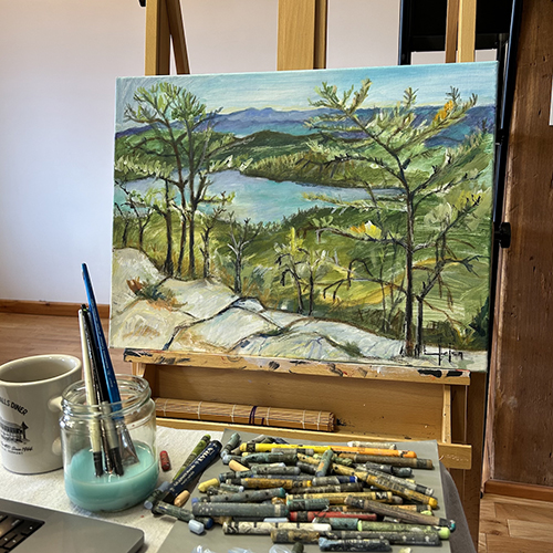 Helen Siksek - Studio work